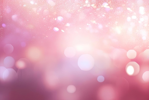 un fondo rosa brillante con bokeh