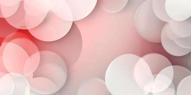 un fondo rosa con círculos blancos y un fondo rosa