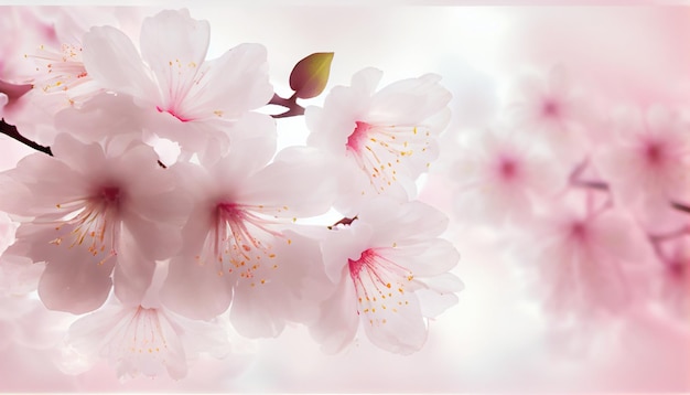 Un fondo rosa con una flor rosa con la palabra sakura.