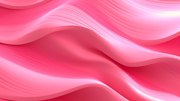 Fondo rosa con líneas onduladas