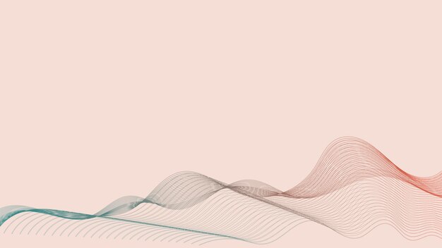 fondo rosa con ondas dinámicas fondo rosa abstracto con líneas y ondas