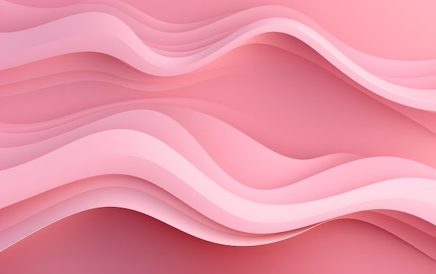 Fondo rosa con un patrón ondulado