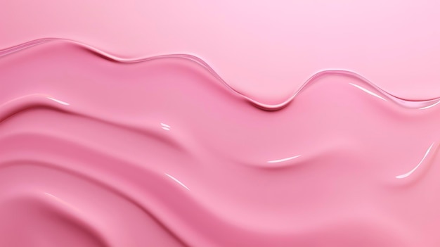 Fondo rosa con una textura de gel cosmético Gel crema púrpura textura de muestra cosmética transparente con burbujas sobre fondo púrpura generar ai