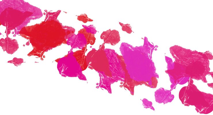 Foto fondo rosa con textura de pincel audaz y textura de fondo rojo audaz con colores oscuros