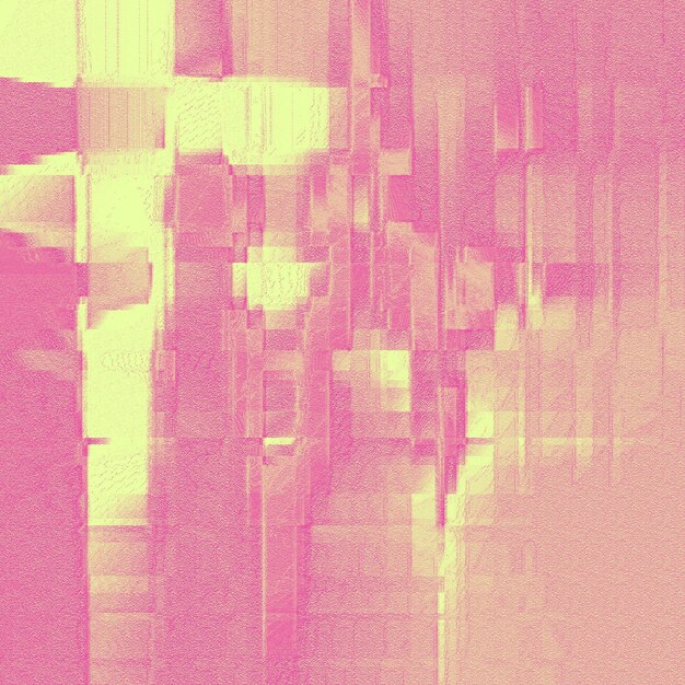 un fondo rosado y amarillo con un patrón rosa y amarillo