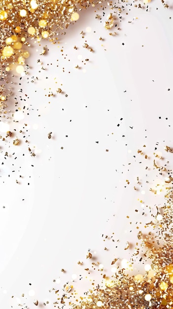 un fondo rosado con brillo dorado y brillo de oro