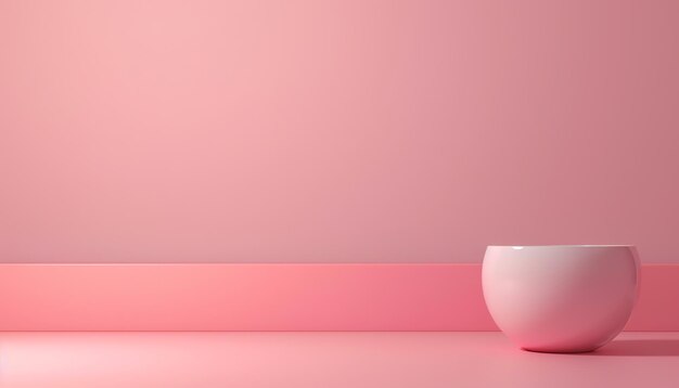 Fondo rosado minimalista