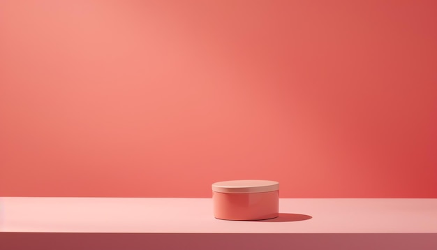 Fondo rosado minimalista