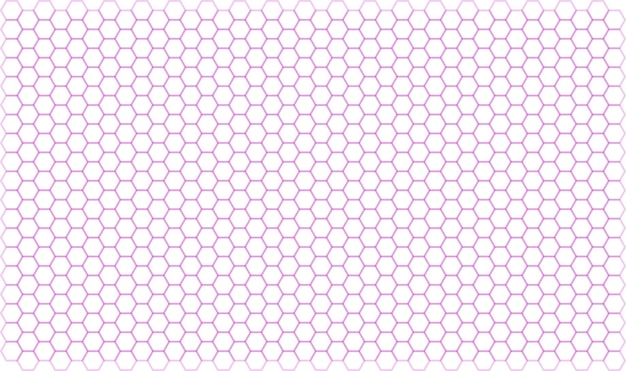 un fondo rosado con un patrón de hexágonos