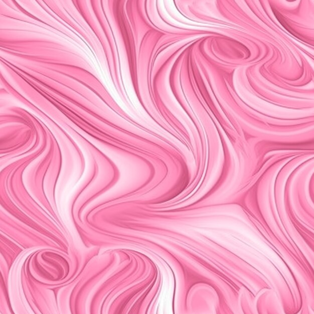 Foto un fondo rosado con remolinos y ondas generativas ai