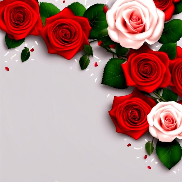 fondo de rosas rojas multiusos para celebraciones