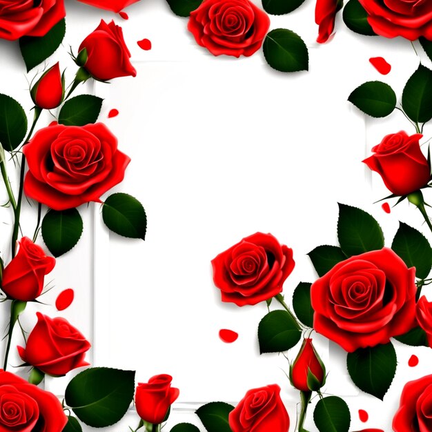 fondo de rosas rojas multiusos para celebraciones