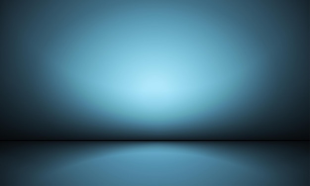 El fondo de la sala de estudio de forma abstracta azul