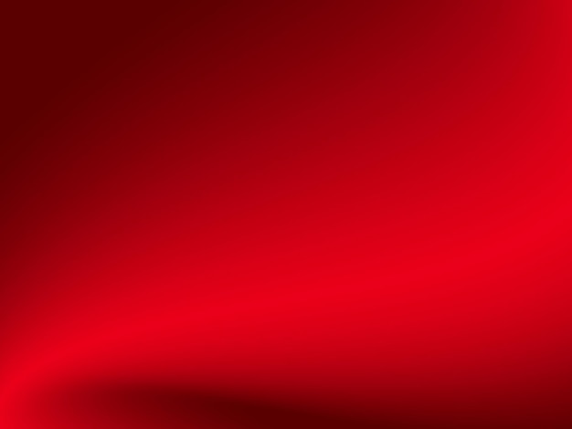 Fondo de sala de estudio rojo abstractamente liso utilizado para la plantilla de banner de exhibición de productos