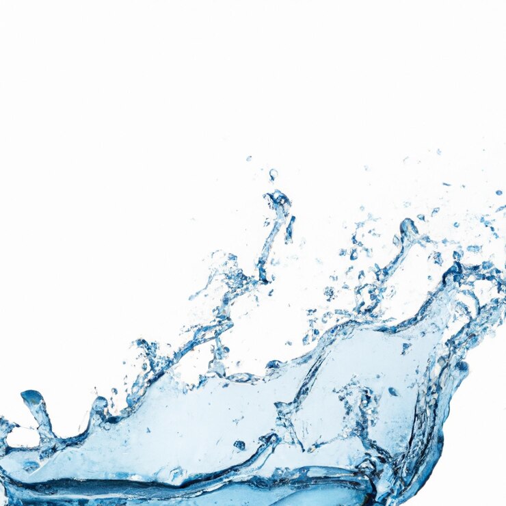 fondo de salpicaduras de agua foto realista