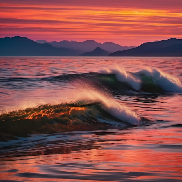 El fondo de salpicaduras de agua con la naturaleza