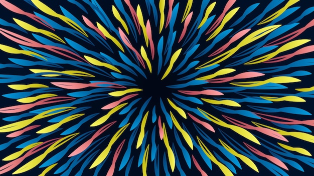 Fondo de salpicaduras de colores abstracto Concepto de diseño de arte de explosión de onda de flujo colorido moderno