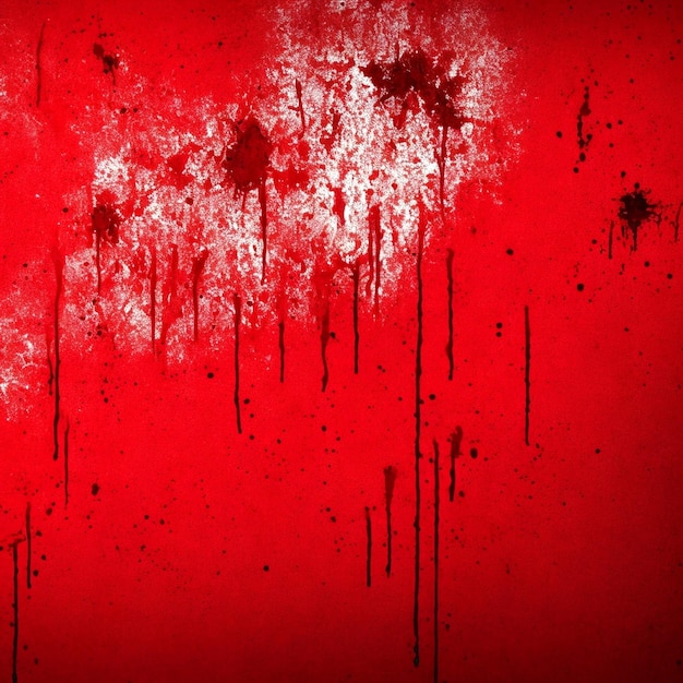 Foto fondo de salpicaduras de sangre generado ai