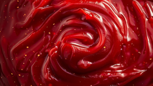 Fondo de salsa de ketchup o de tomate