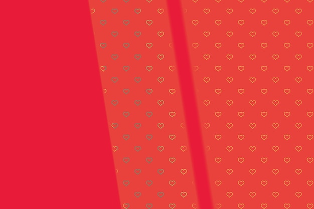 Fondo de San Valentín con corazones Día 14 de febrero Diseño elegante de moda de lujo moderno para banner de presentación de folleto de menú de plantilla