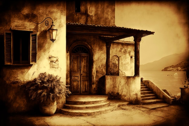 Fondo sepia efecto antiguo ar 32 v 4