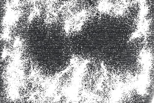 Fondo de socorro de superposición de polvo desordenado oscuro de textura urbana en blanco y negro de grunge