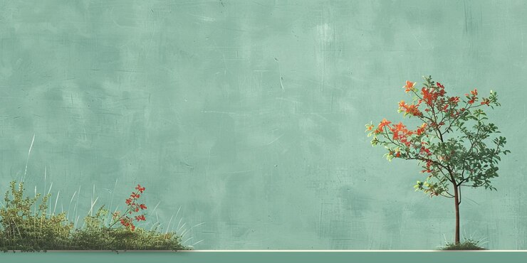 Fondo sólido verde claro Ilustración sencilla y versátil
