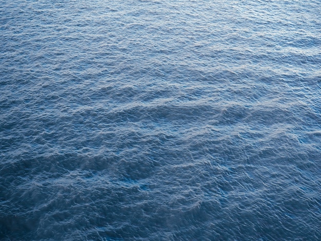 Fondo de superficie de agua de mar azul