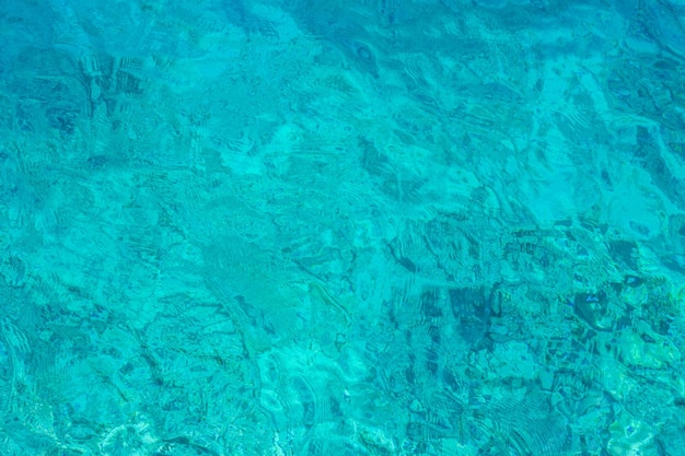 Fondo de la superficie del agua del Mar Rojo