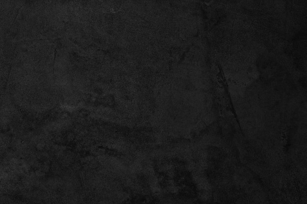 Foto el fondo de la superficie de la pared de yeso negro.