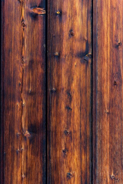 Fondo de superficie de tablón de madera vieja Tiro vertical