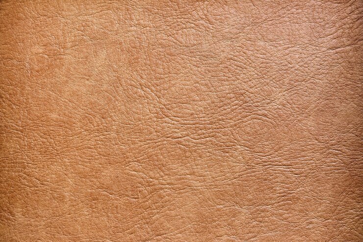 Fondo de superficie de textura de cuero marrón
