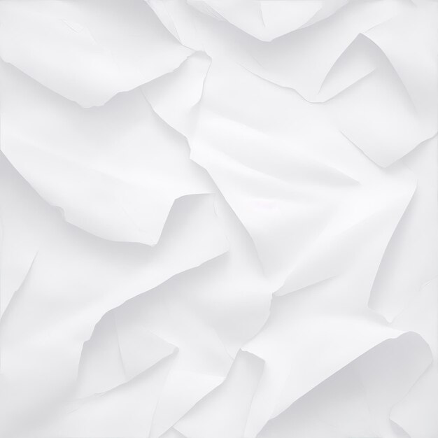 Foto fondo de superposición de patrón de textura de papel arrugado blanco