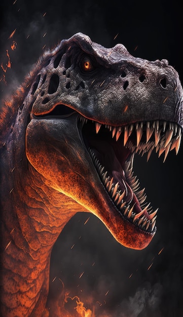 Foto el fondo de t rex