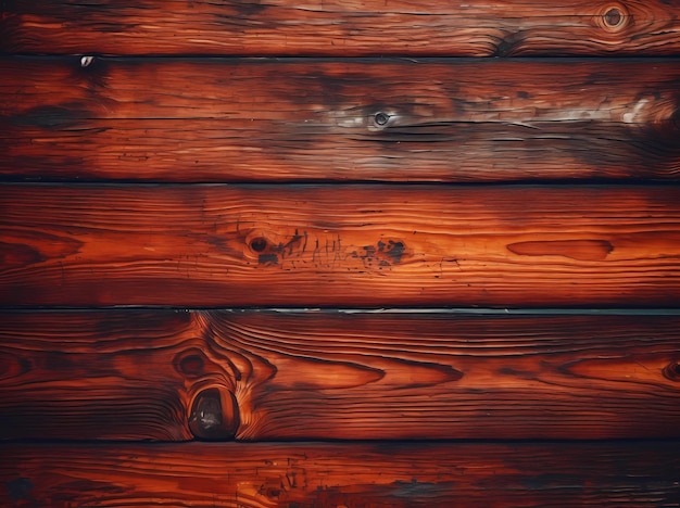 Fondo de tablas de madera marrón