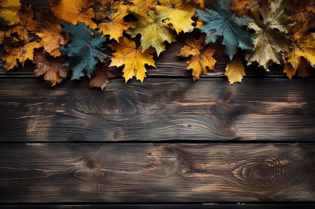 Fondo de tablas de madera Textura de madera