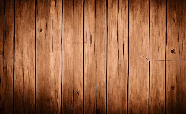 Fondo de tablones de madera realista