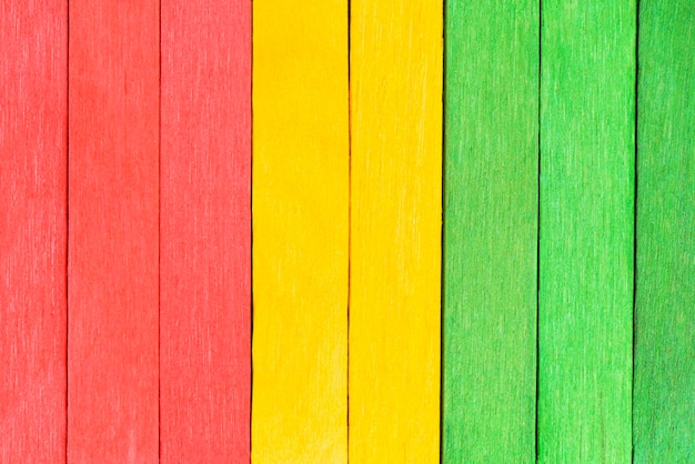 Fondo de tablones de madera con textura de colores