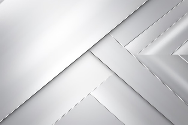 Fondo técnico de gradiente gris plateado blanco con patrón diagonal