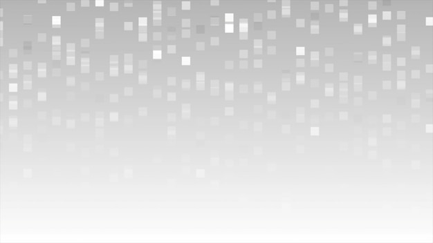 Fondo técnico de mosaico gris brillante y abstracto