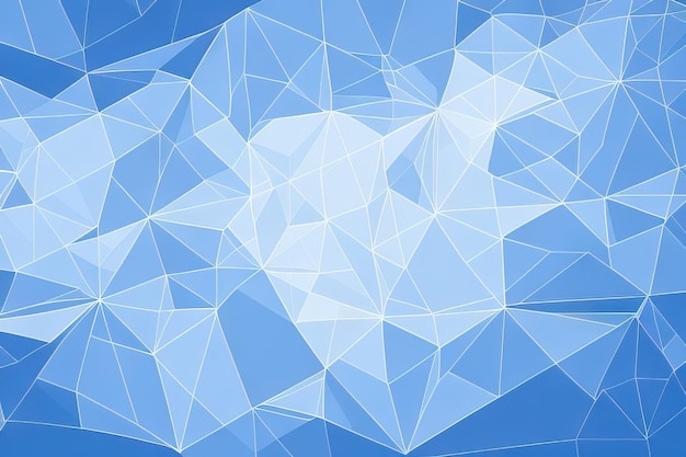Fondo de tecnología abstracta con fondo geométrico abstracto triángulo
