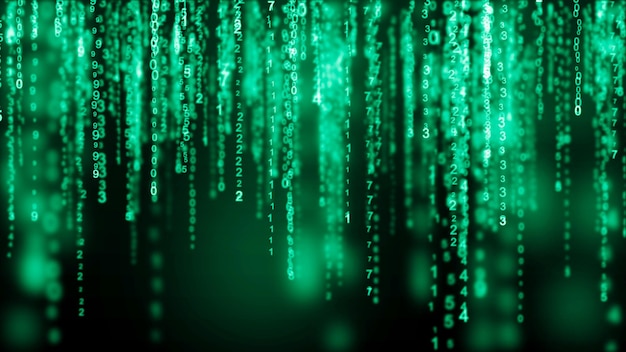 Fondo de tecnología abstracta con puntos y líneas de conexión Concepto de red Tecnología de datos