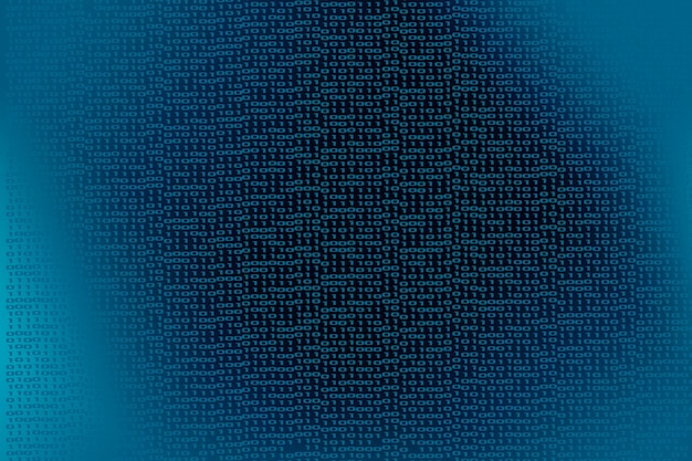 Fondo de tecnología digital de código binario