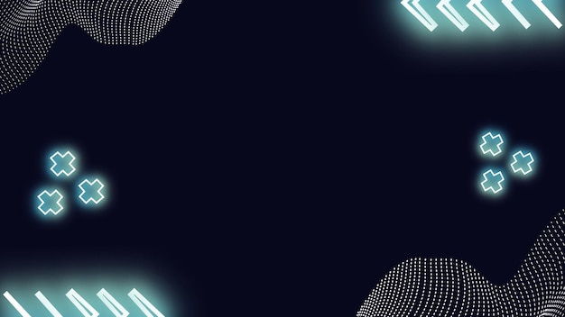 Fondo De Tecnología Futurista Abstracto Moderno Azul 24