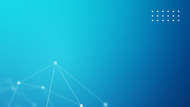 Fondo de tecnología futurista azul claro 14