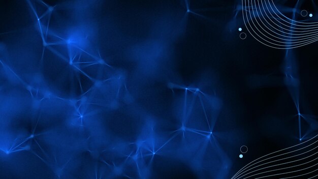 Fondo De Tecnología Futurista Moderna Azul Claro