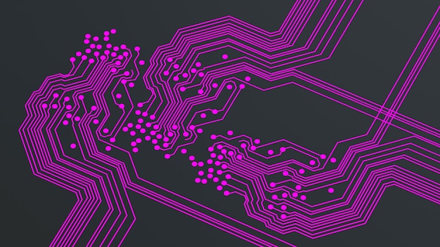 fondo de tecnología de patrón digital