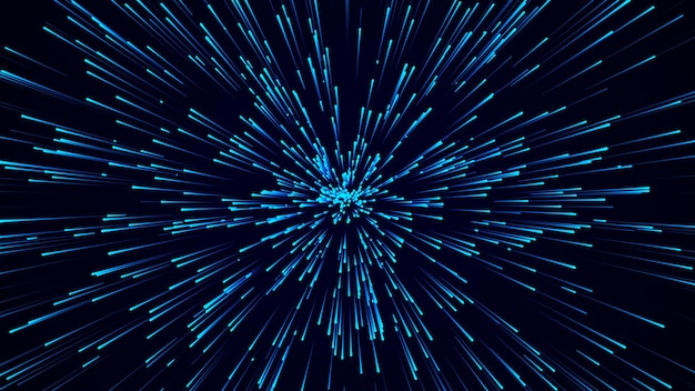 Fondo de tecnología vectorial Efecto plexo Fondo poligonal abstracto con puntos y líneas de conexión Fondo de tecnología de conexión