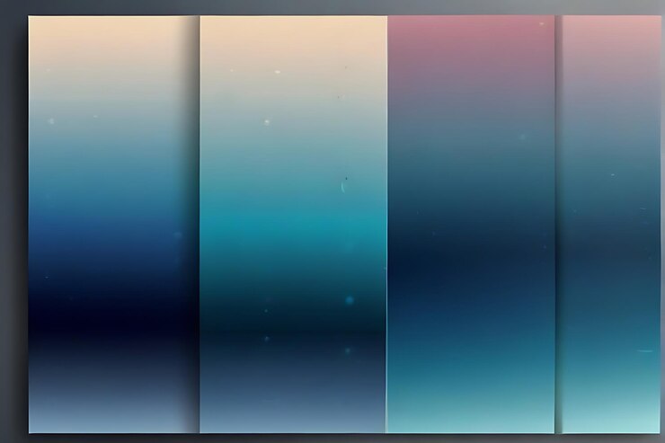 Foto fondo tecnológico abstracto azul gradiente