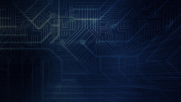 fondo tecnológico futurista azul y blanco